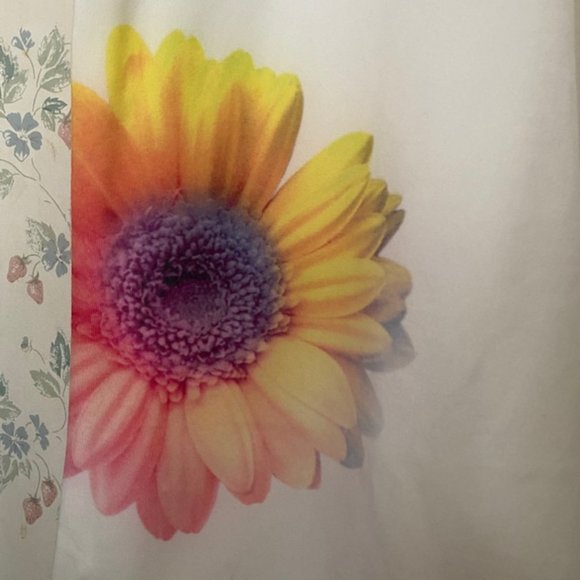 Athleta White Drawstring Photoreal Wide Leg Capri - Picture 2 of 3